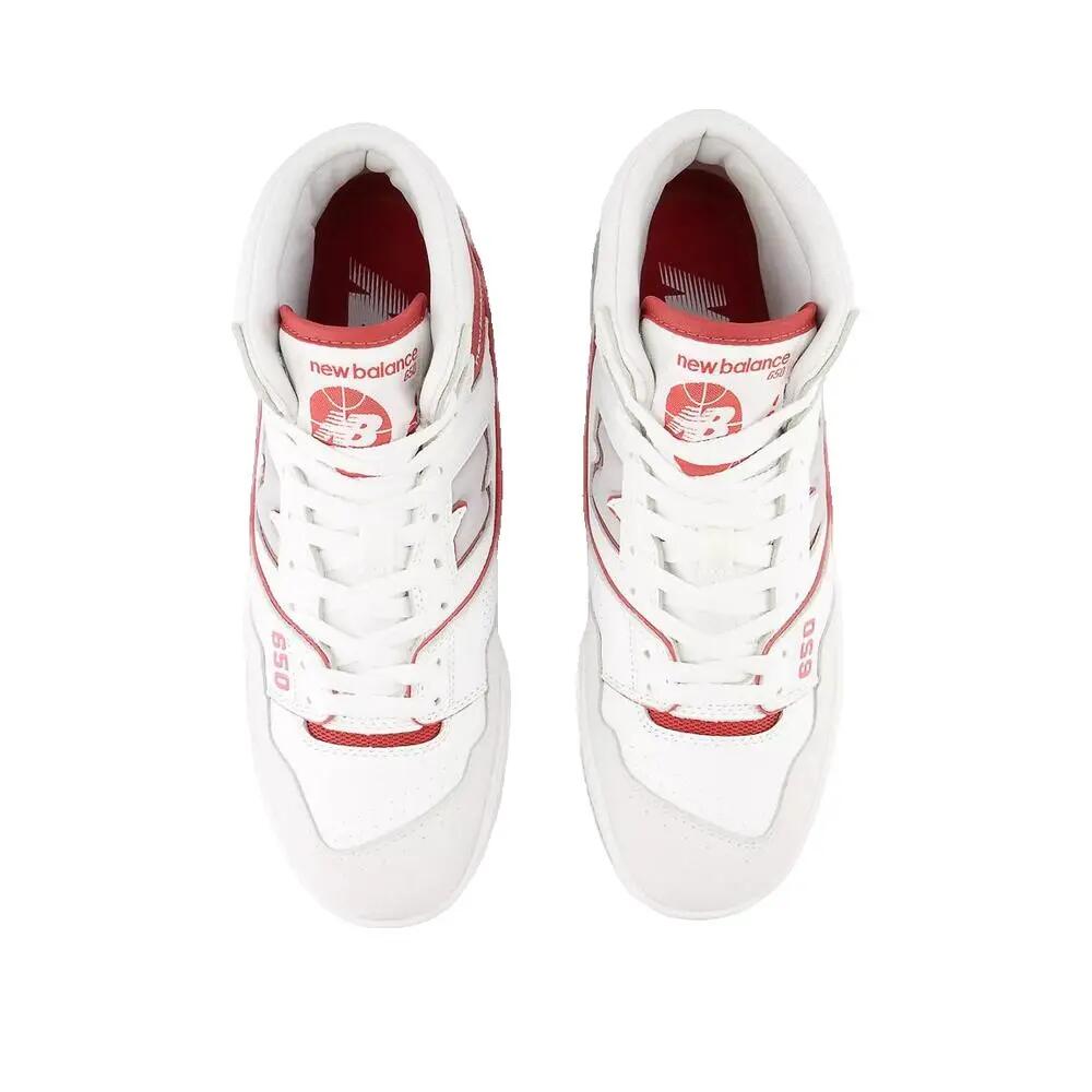 Zapatos New Balance 650 Blanc/Rouge 2/3