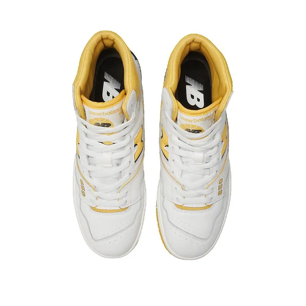 Chaussures New Balance 650 Blanc/Jaune 2/6