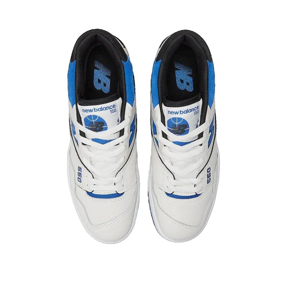Chaussures New Balance 550 Blanc/Bleu 2/3