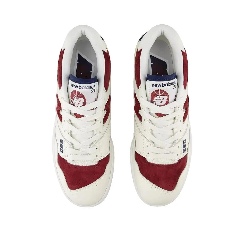 Chaussures New Balance 550 Blanc/Rouge/Bleu 2/5