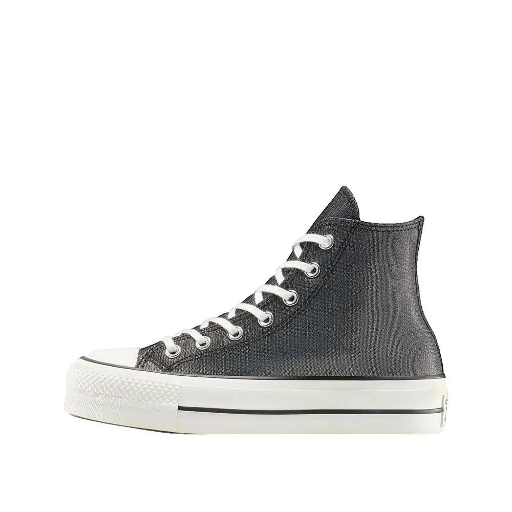 Chaussures Converse Chuck Taylor All Star Lift Platform Sparkle Noir 2/2