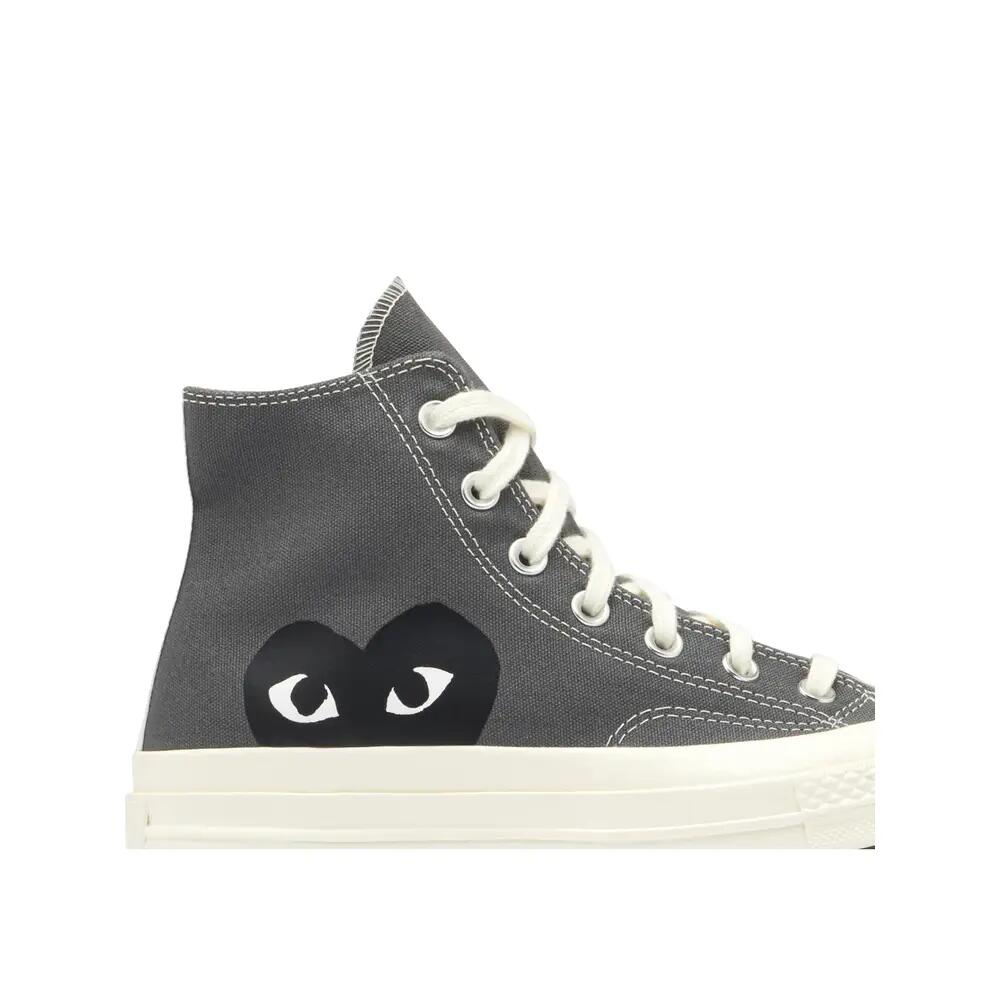 Converse Chuck Taylor All Star 70 Hi Comme des Garcons PLAY Grey 4/4