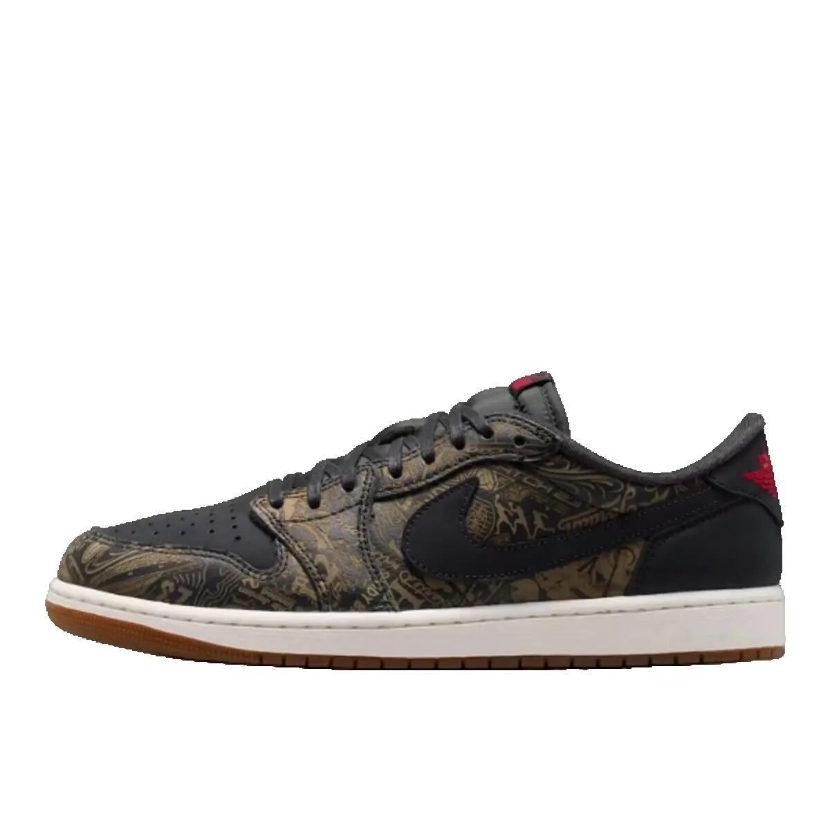 1 Retro Low OG Laser Black University Red