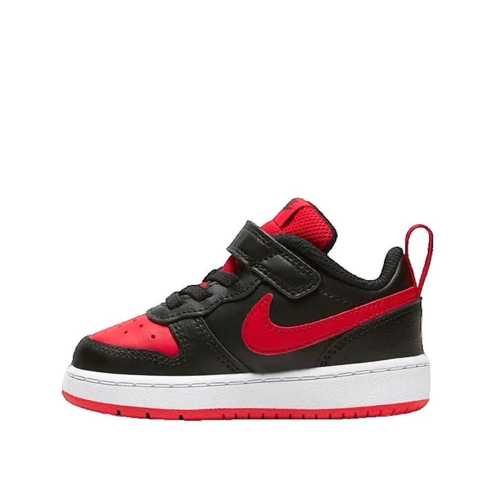 Calçado Nike Court Borough Low 2 Preto/Vermelho 2/6
