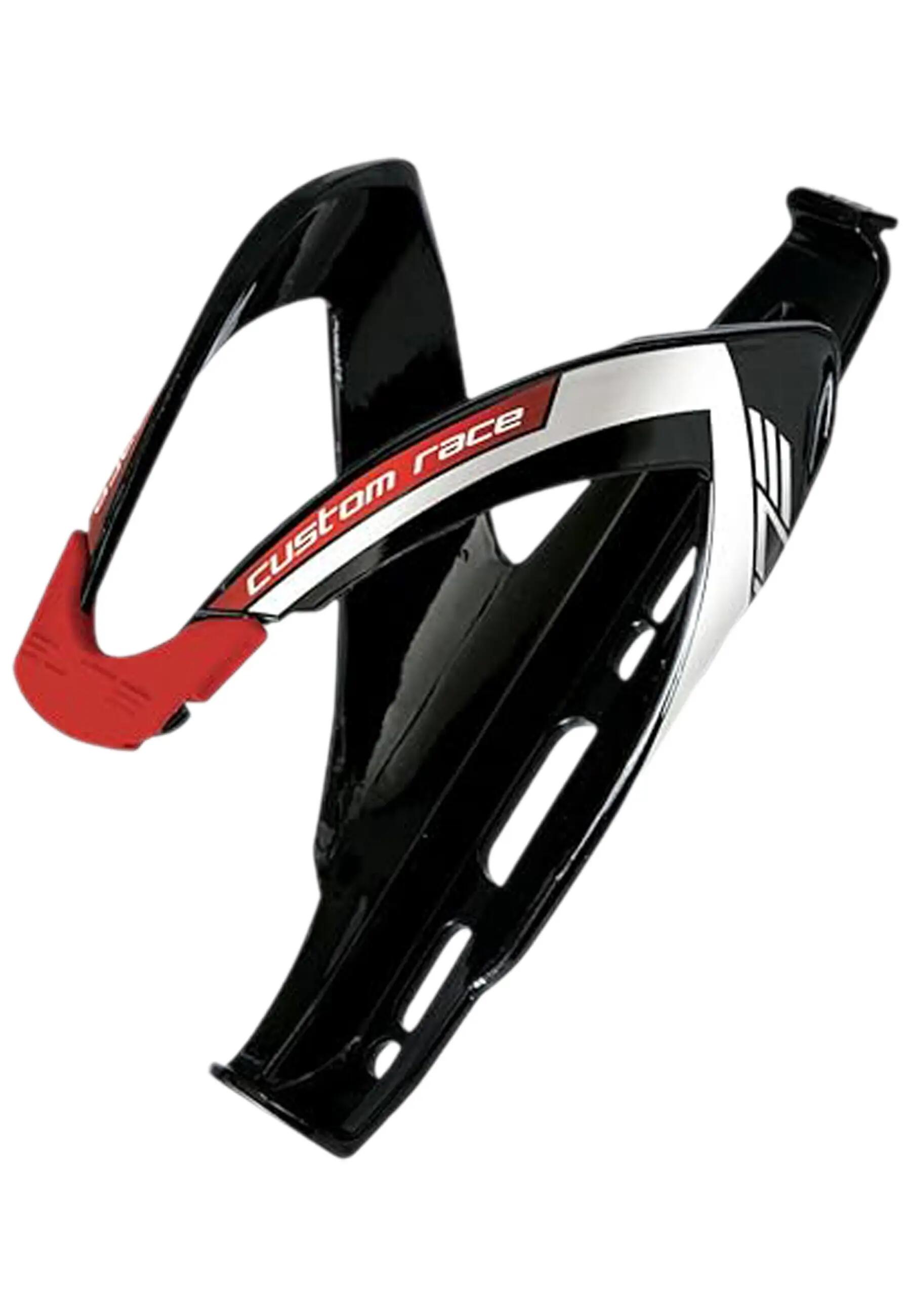 Bottiglia da bicicletta Elite Custom Race Nero/Rosso 4/9