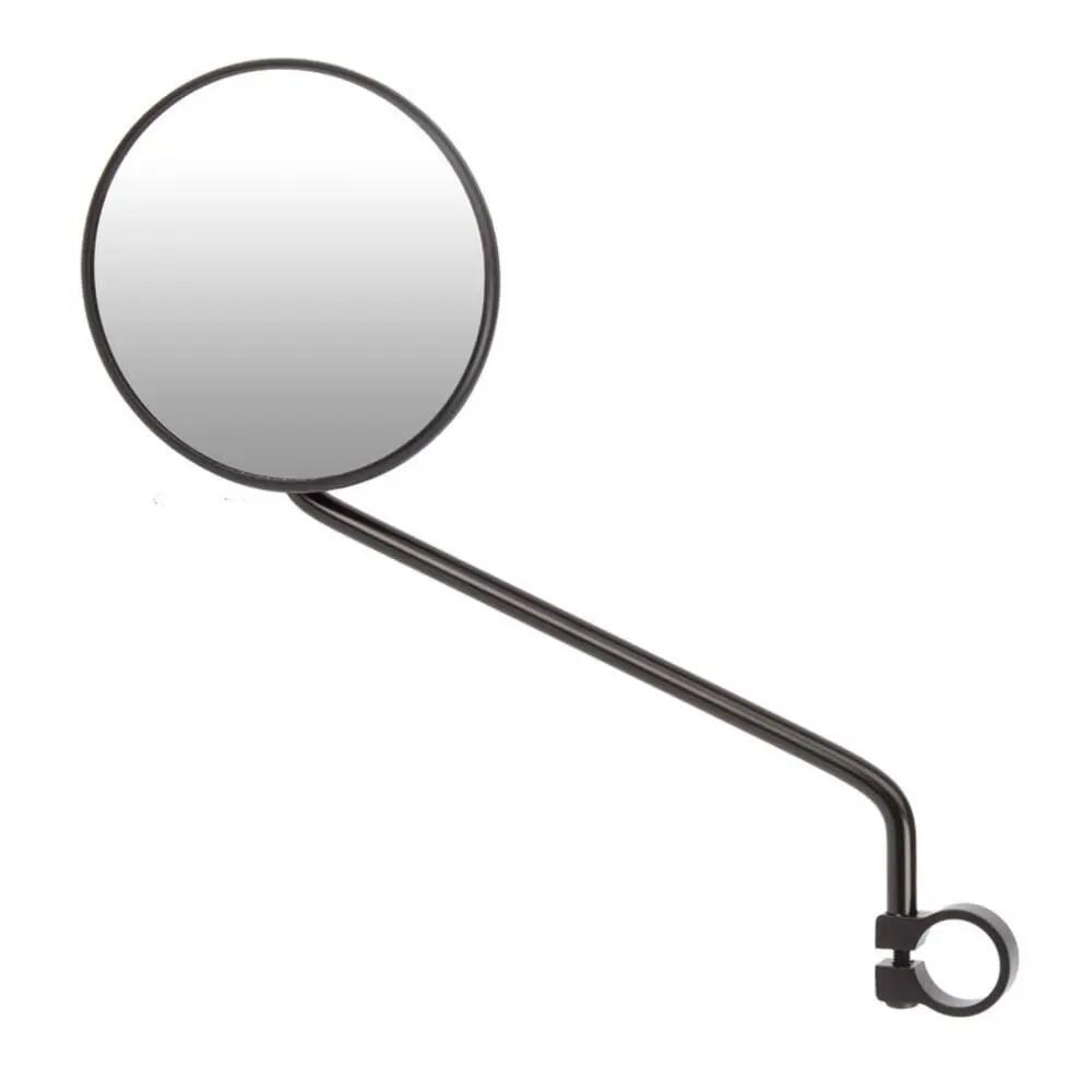 Ergotec M-55L Spiegel met Lange Arm van 105 mm in Zwart Staal 2/4