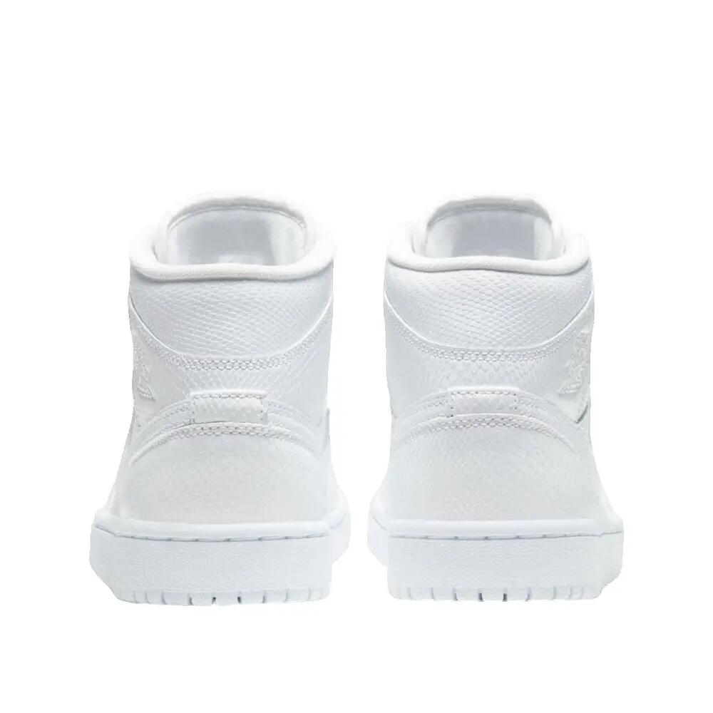 Zapatillas Nike Air Jordan 1 Mid Blanc Serpent 3/3