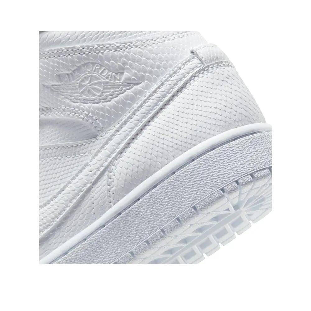 Zapatillas Nike Air Jordan 1 Mid Blanc Serpent 2/3