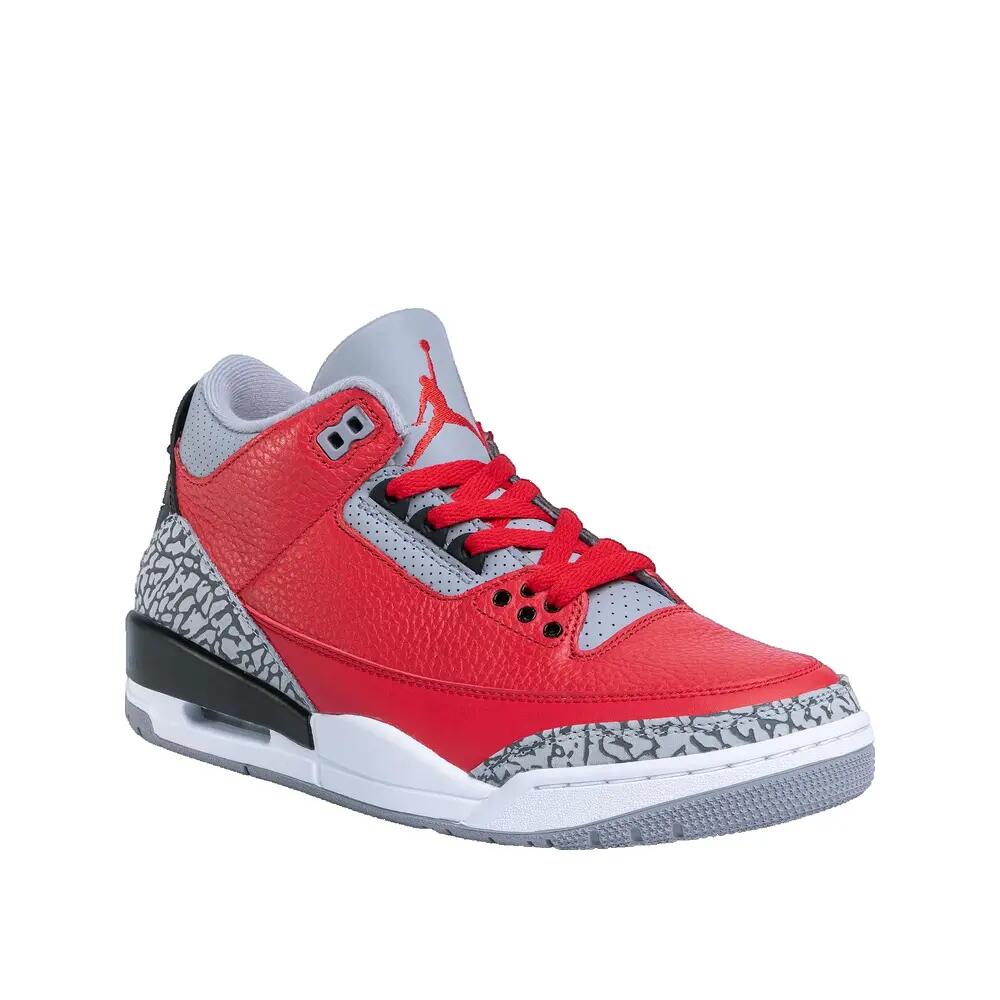 Zapatos Nike Air Jordan 3 Retro SE Rojo Cemento 3/3