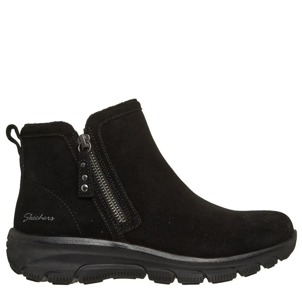 Skechers Easy Going Urban Zip Negro - Botín Cómodo Mujer 1/7