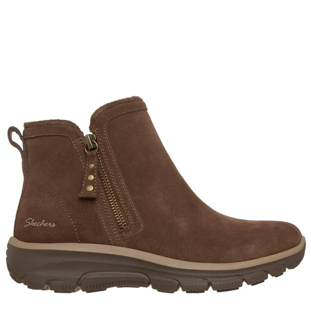 Skechers Easy Going Urban Zip Marrón - Botín Mujer Cómodo 1/7