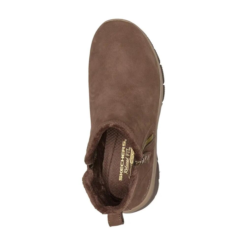 Skechers Easy Going Urban Zip Marrón - Botín Mujer Cómodo 5/7