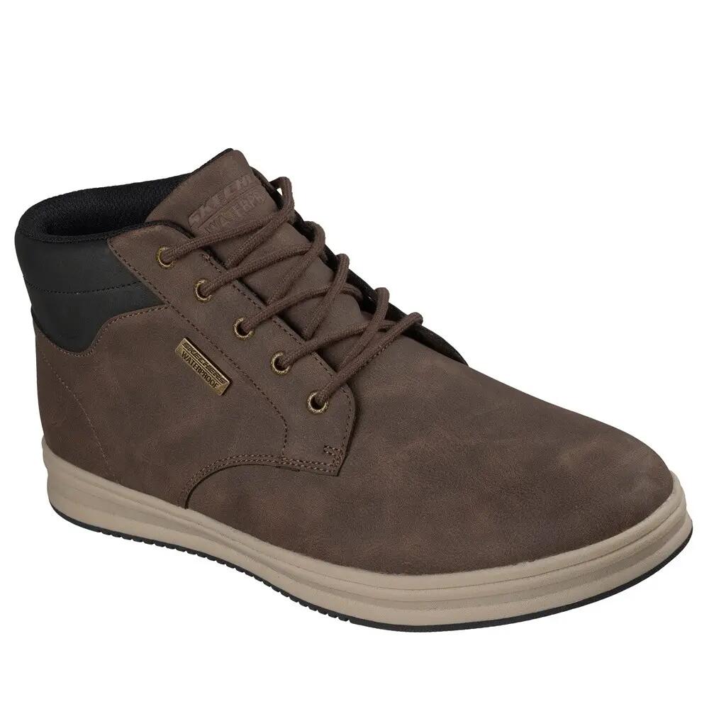 Palmiro-wallace Marrón - Botín Skechers Impermeable Y Cómodo 3/7