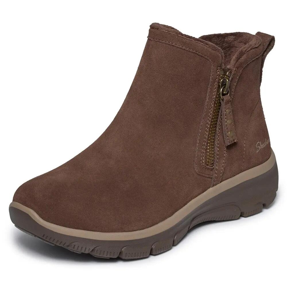 Skechers Easy Going Urban Zip Marrón - Botín Mujer Cómodo 2/7