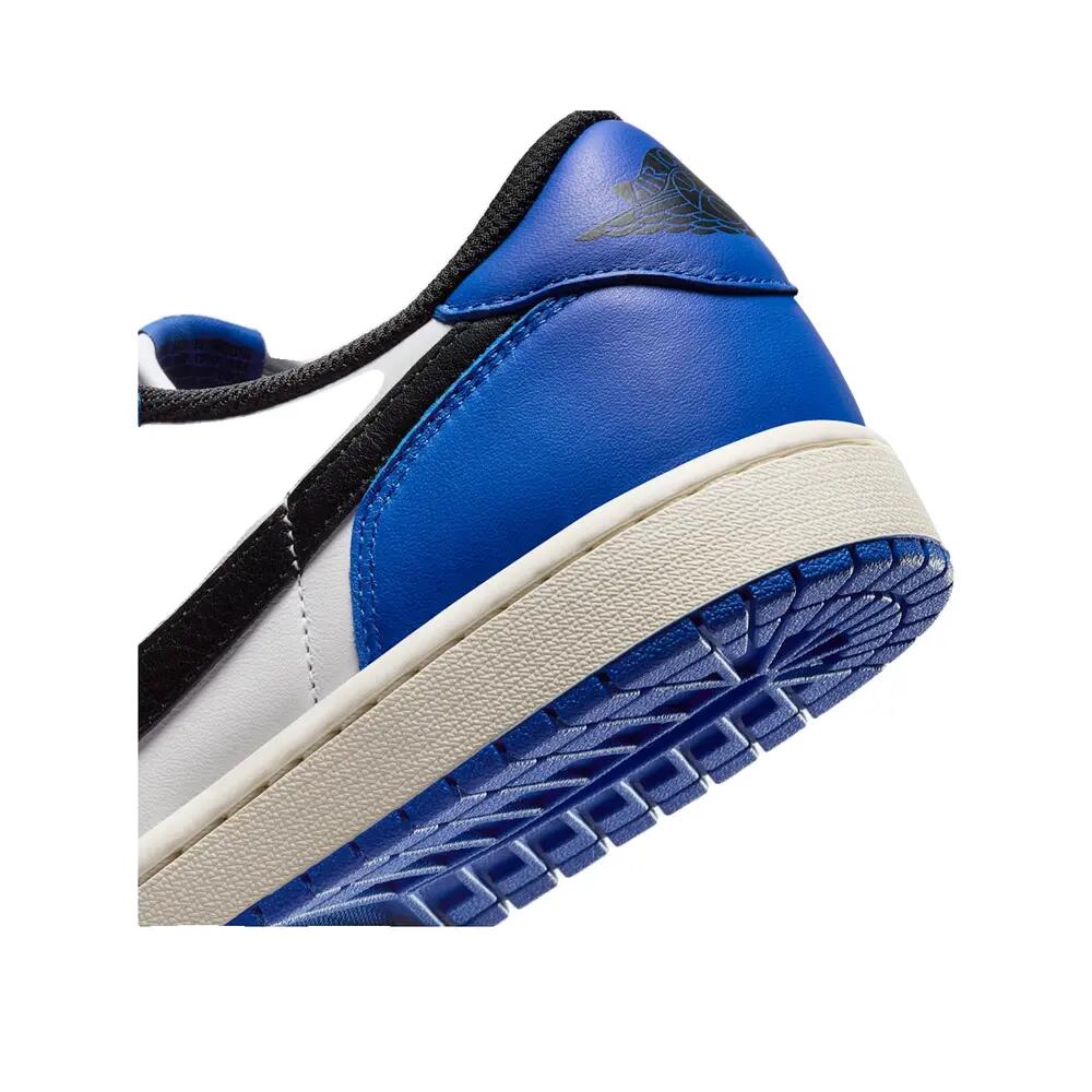 Schoenen Nike Air Jordan 1 Retro Low OG Game Royal Wit/Zwart/Blauw 7/9