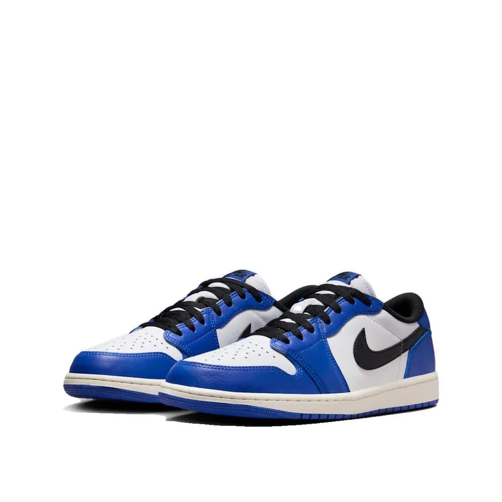 Schoenen Nike Air Jordan 1 Retro Low OG Game Royal Wit/Zwart/Blauw 4/9