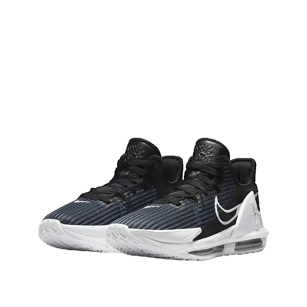 Basketballschuhe Nike Lebron Witness VI Schwarz 3/4