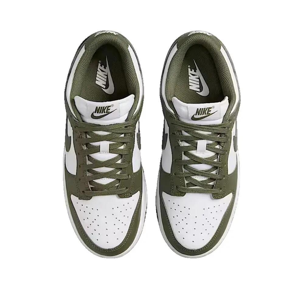 Chaussures Nike Dunk Low Blanc/Médium Olive 2/6