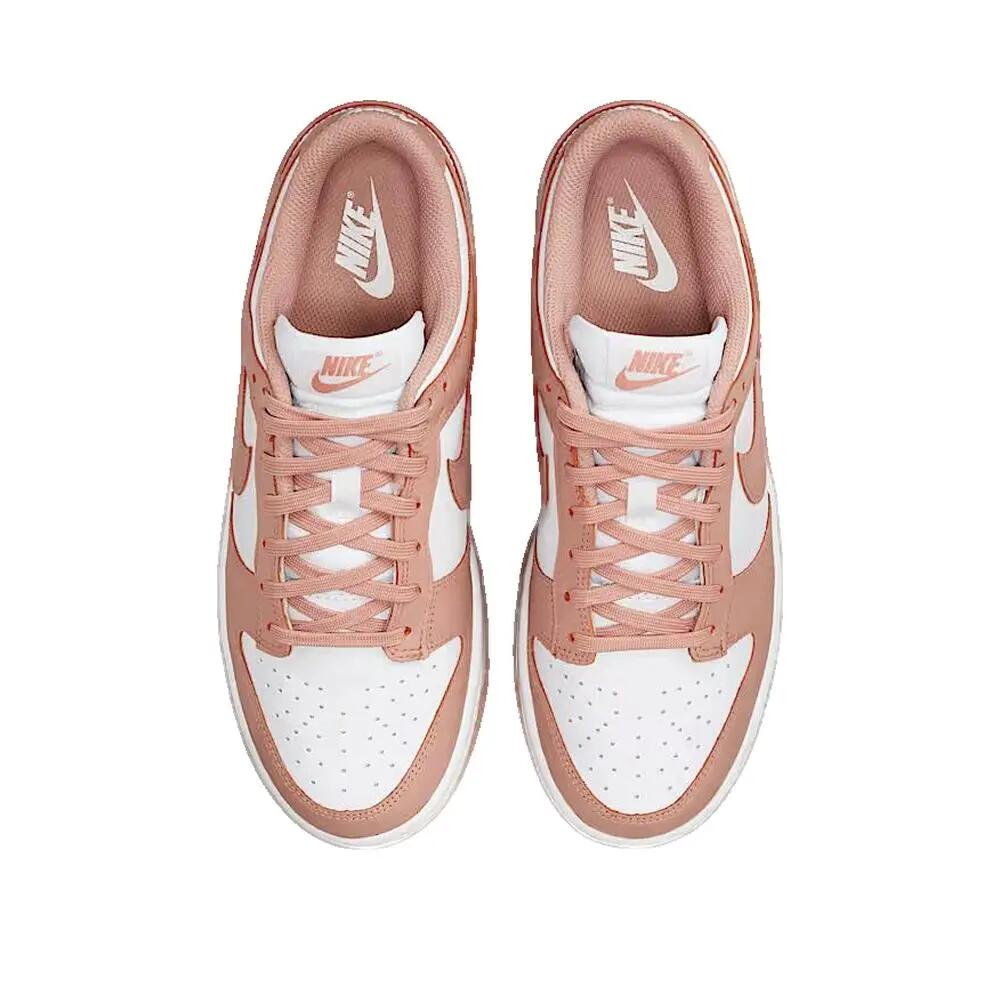 Chaussures Nike Dunk Low Blanc/Rose 2/6