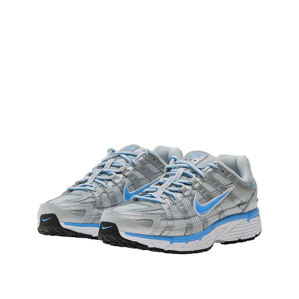 Nike P-6000 Schoenen Zilver/Blauw 5/6