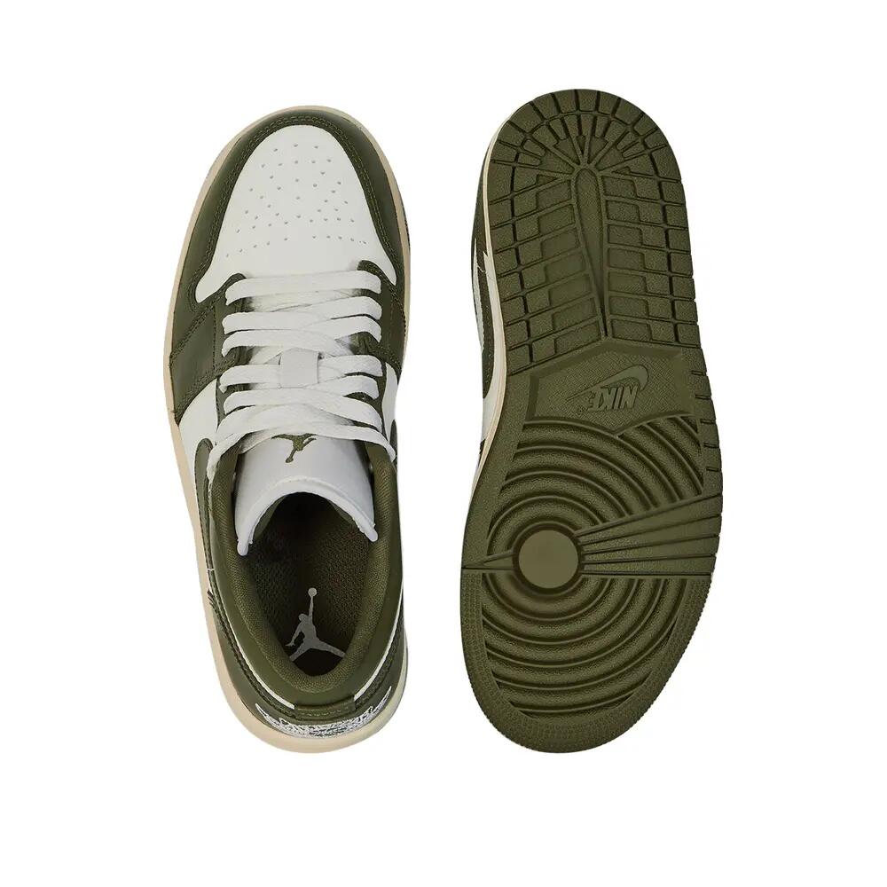 Nike Air Jordan 1 Low Khaki Schuhe 4/7