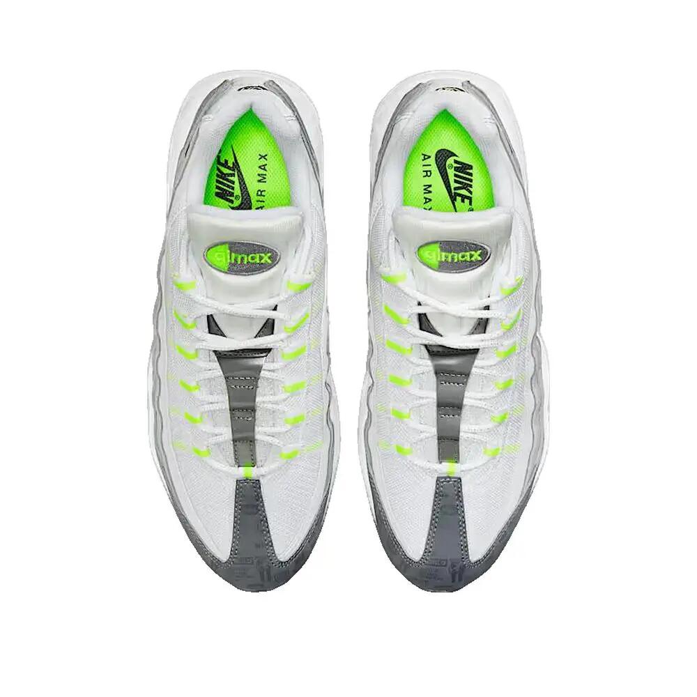 Scarpe Nike Air Max 95 Bianco/Nero/Grigio 2/3