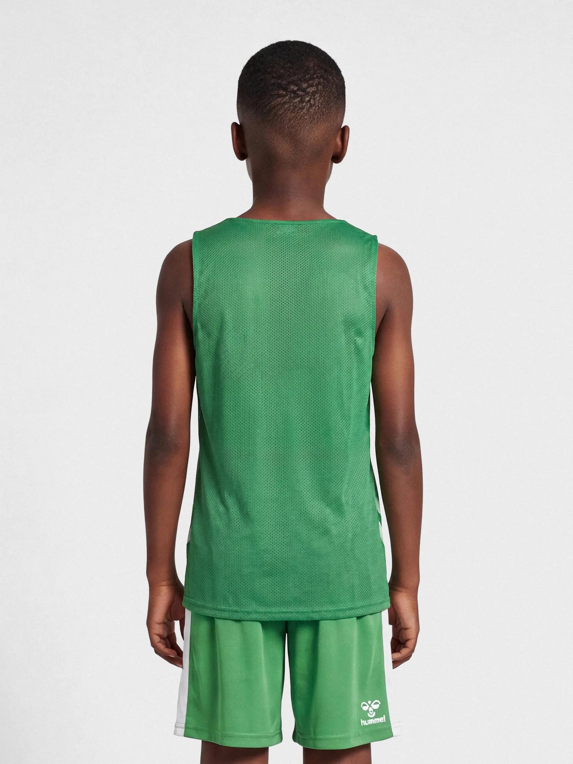 Canottiera unisex double face da allenamento per bambini Hummel Core Xk 3/10
