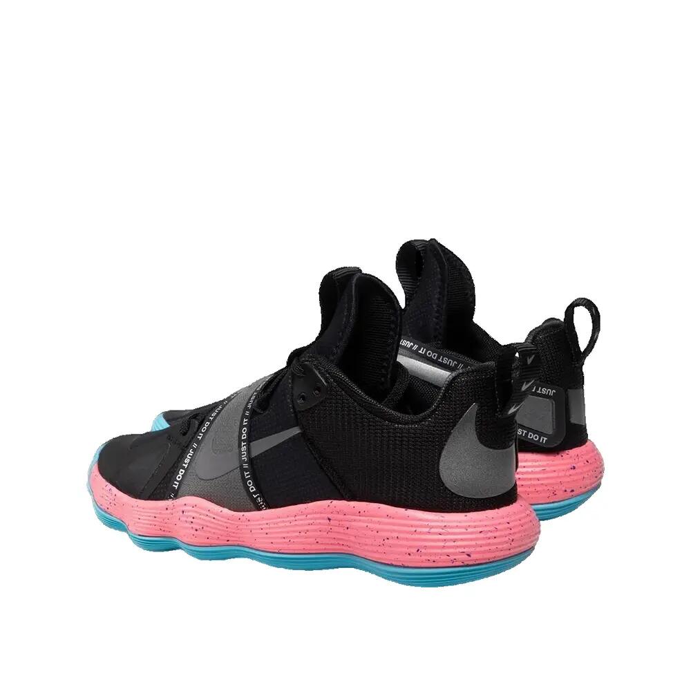 Zapatillas de voleibol Nike React Hyperset SE Negro/Rosa 3/3
