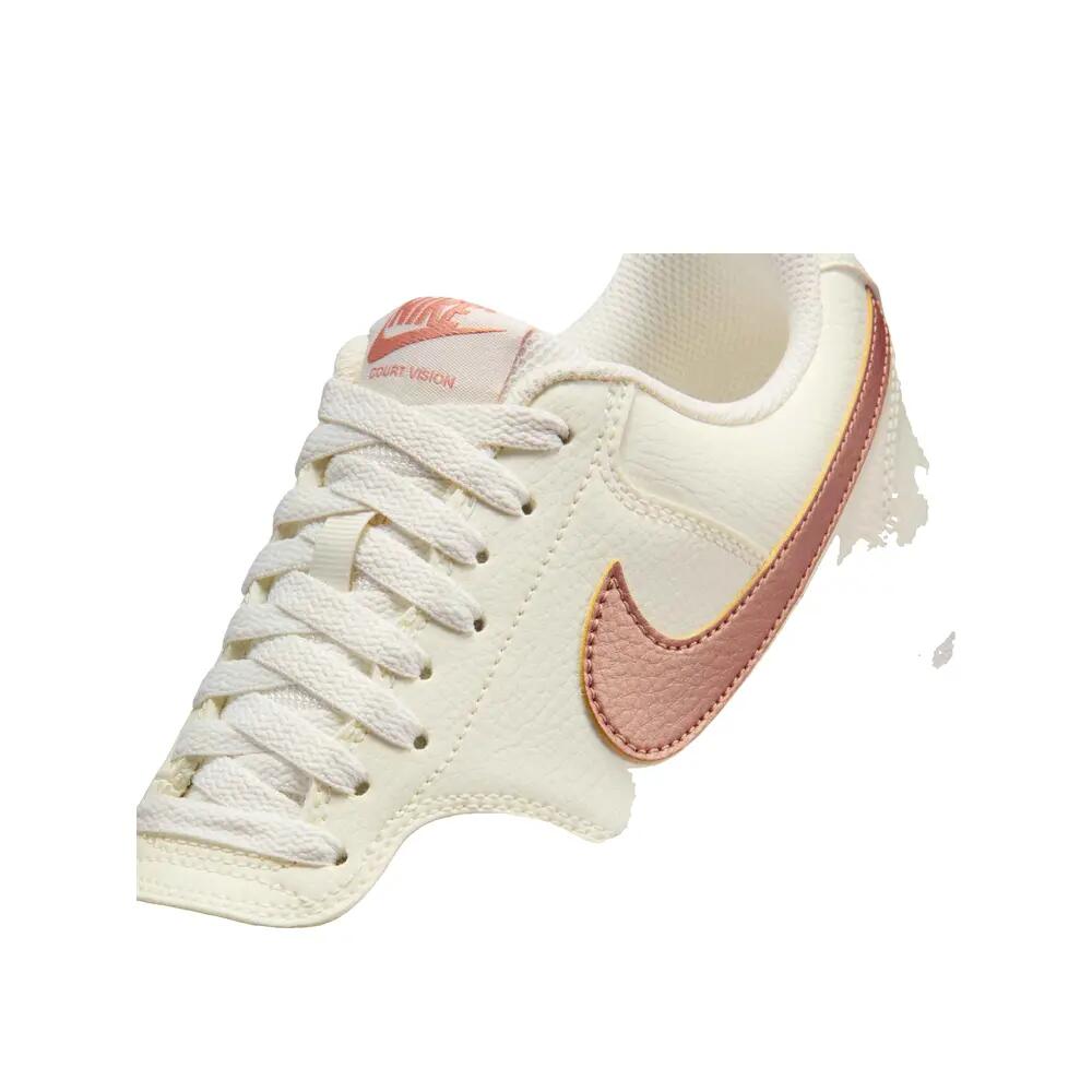 Scarpe Nike Court Vision Low Next Nature Rosa 2/6