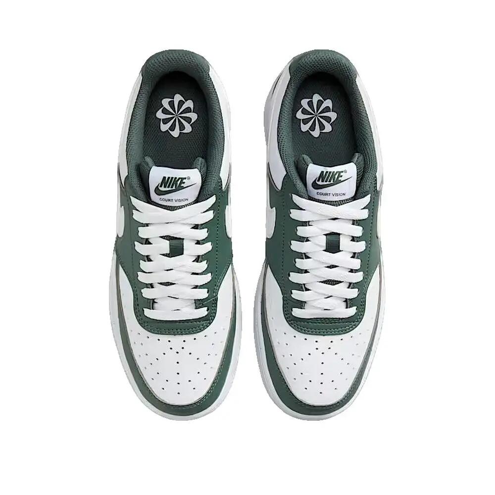 Chaussures Nike Court Vision Low Next Nature Verte/Blanche 2/3