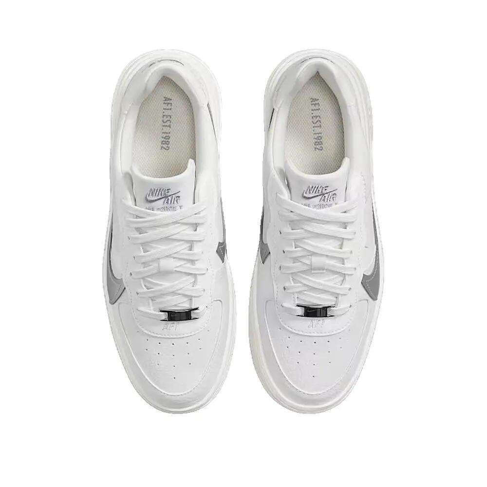 Buty Nike Air Force 1 Low Platform Białe 2/7