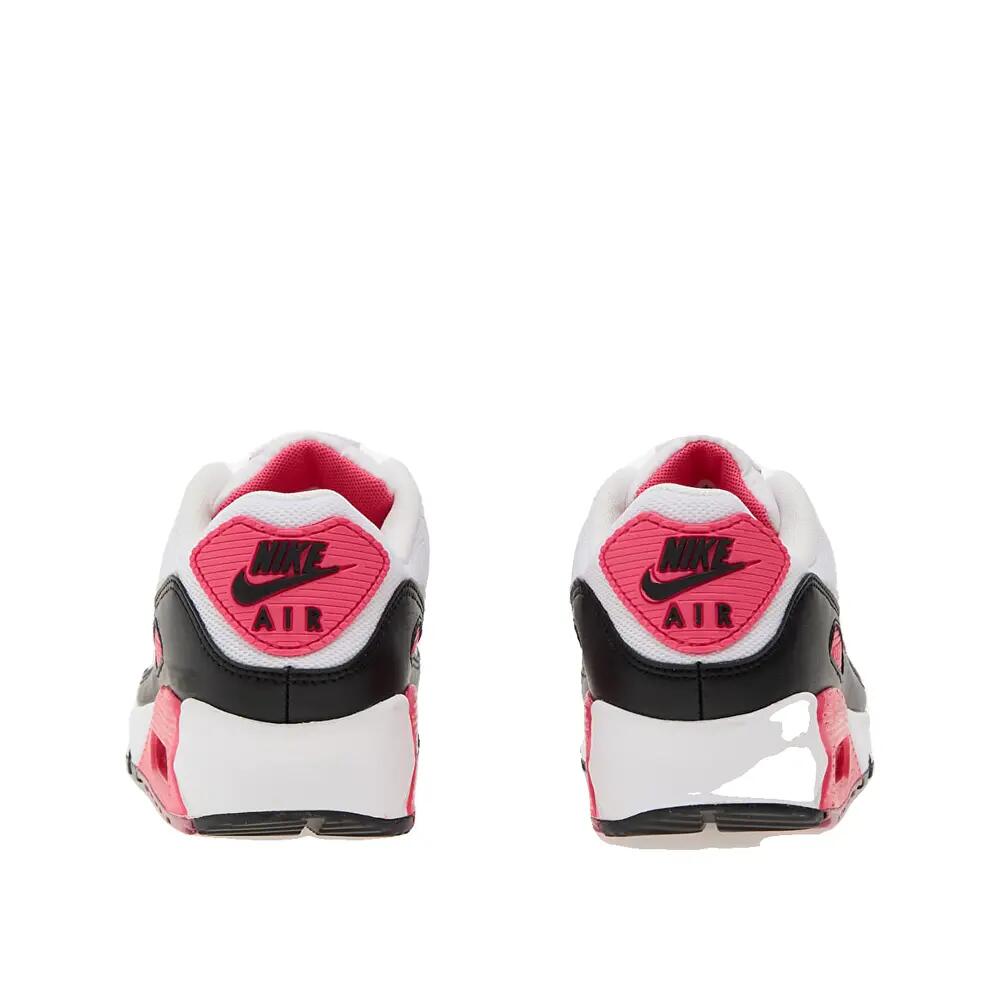 Scarpe Nike Air Max 90 Essenziali Donna Bianco/Argento/Rosa Aster/Nero 4/6