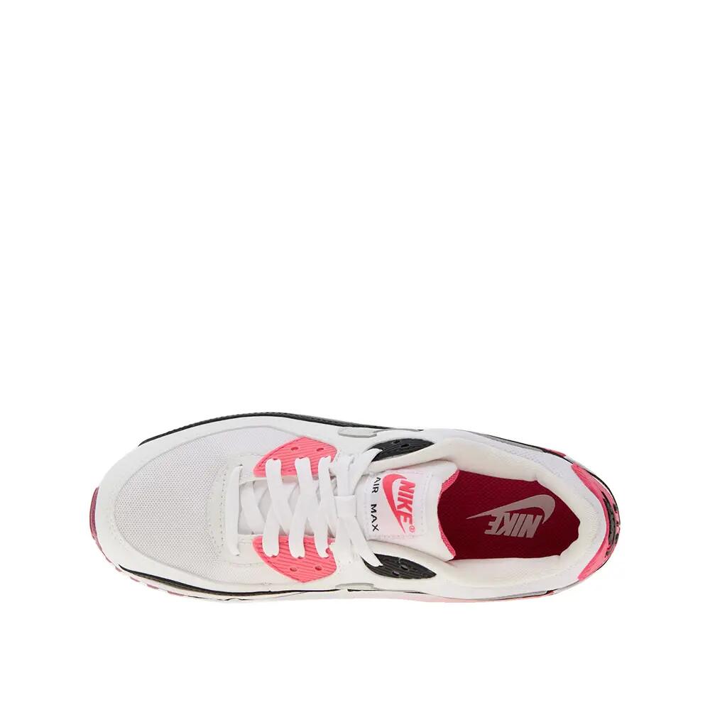 Scarpe Nike Air Max 90 Essenziali Donna Bianco/Argento/Rosa Aster/Nero 3/6