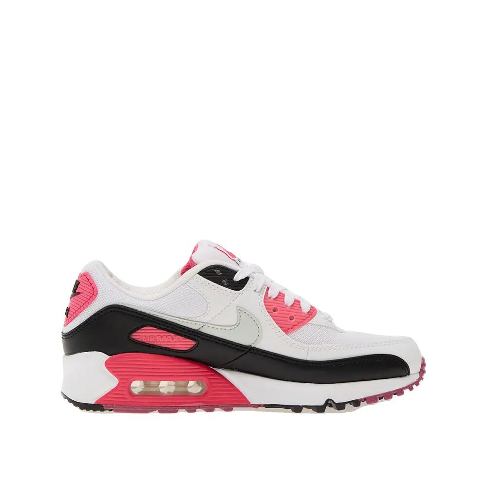 Scarpe Nike Air Max 90 Essenziali Donna Bianco/Argento/Rosa Aster/Nero 2/6