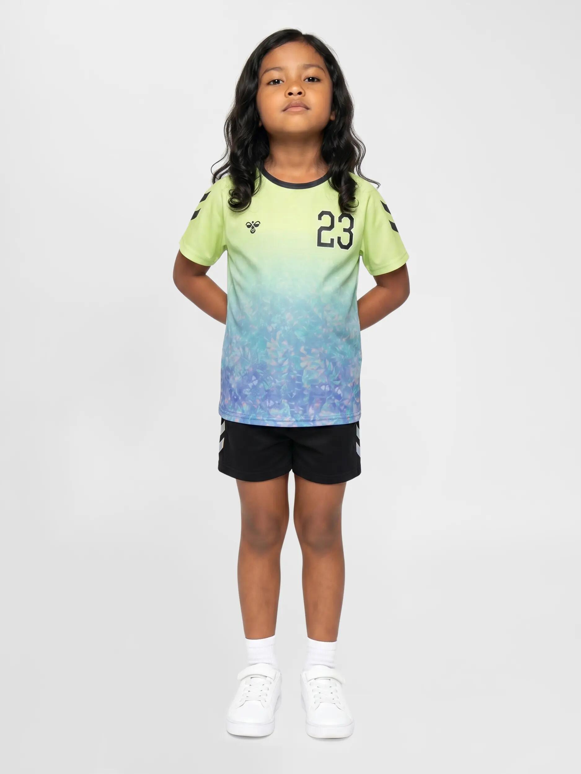 Instap T-Shirt Hmlshimmer Uniseks Kinderen 3/7
