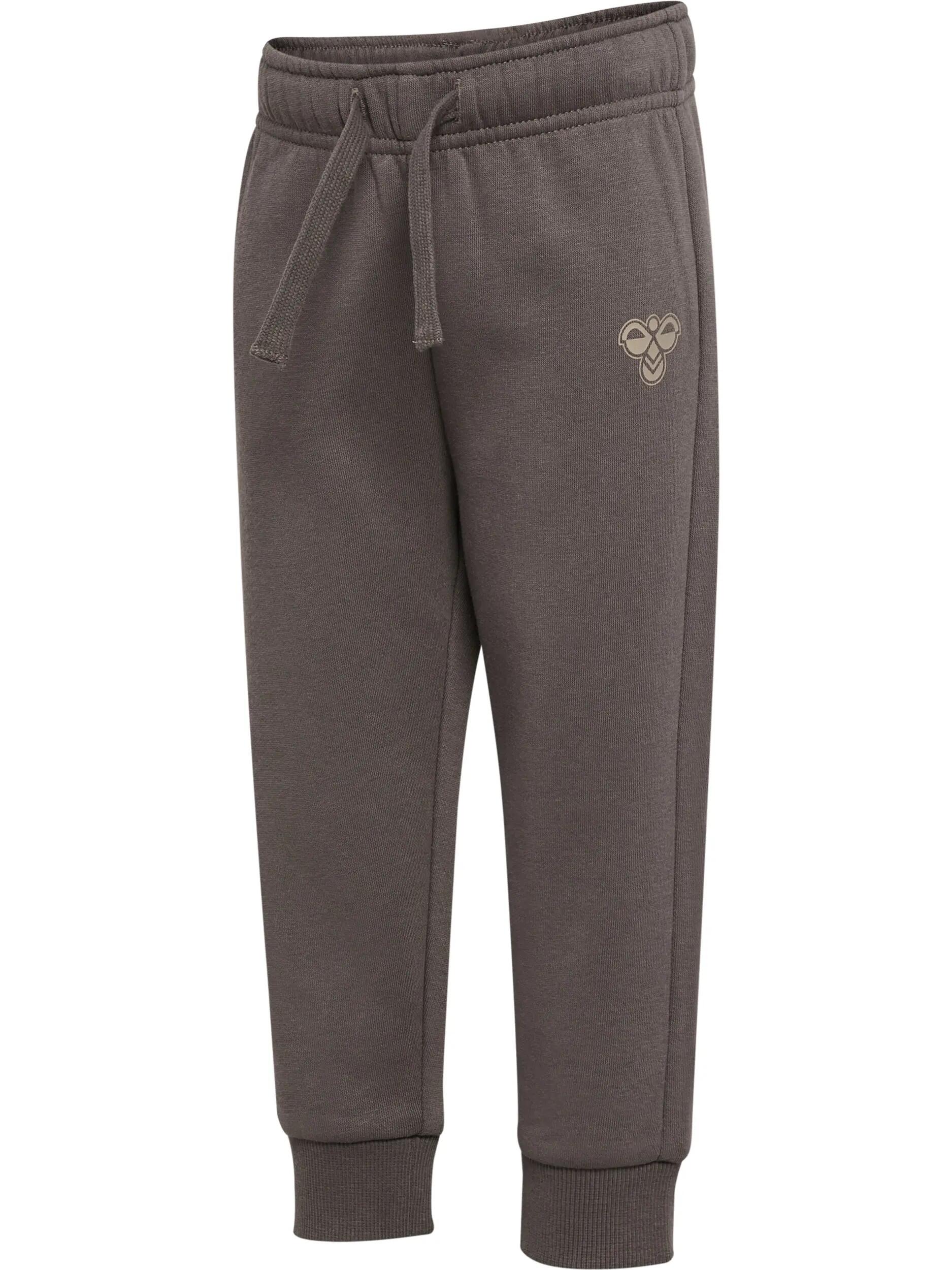 hummel Conjunto infantil em algodão orgânico com glitter – DARK GULL GRAY 6/8