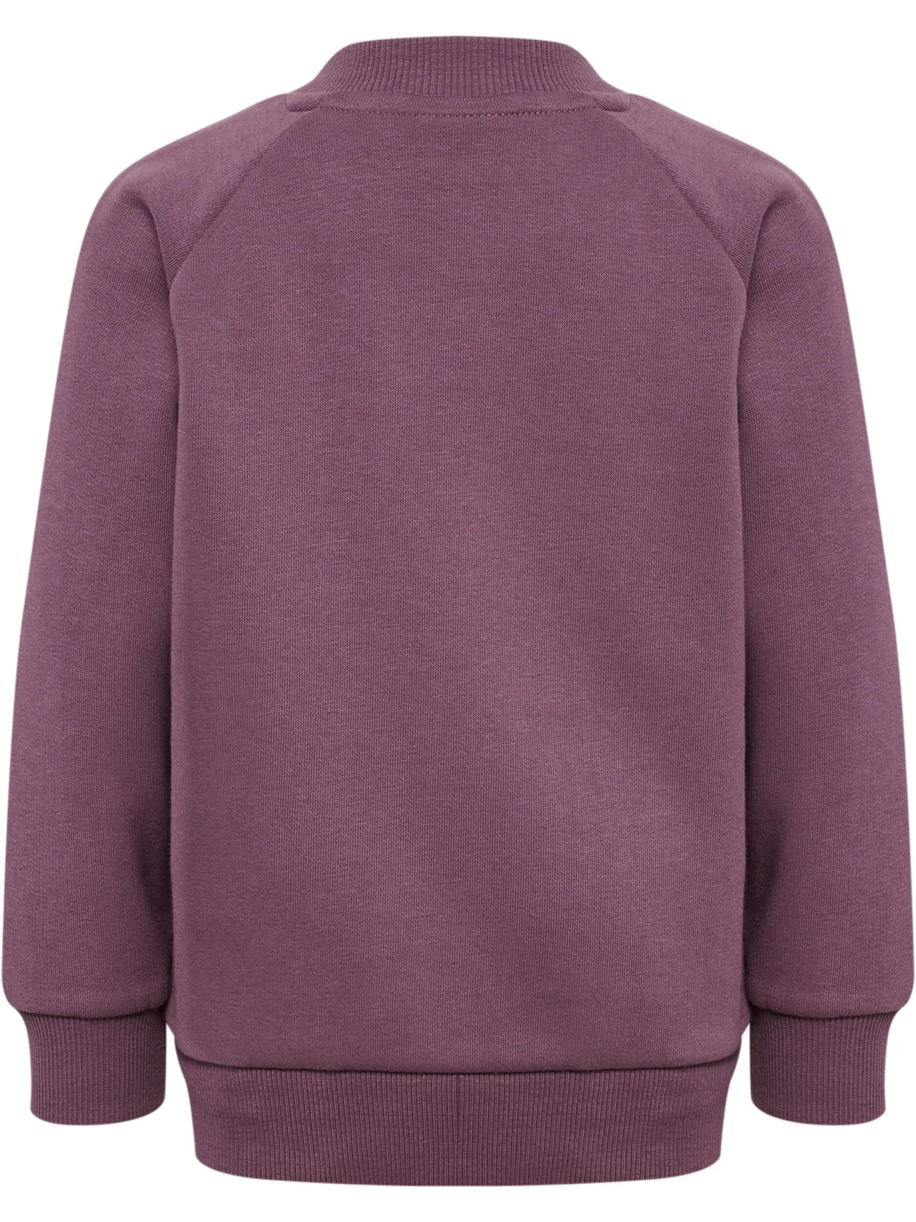 hummel Conjunto infantil em algodão orgânico com brilho – BLACK PLUM 3/8