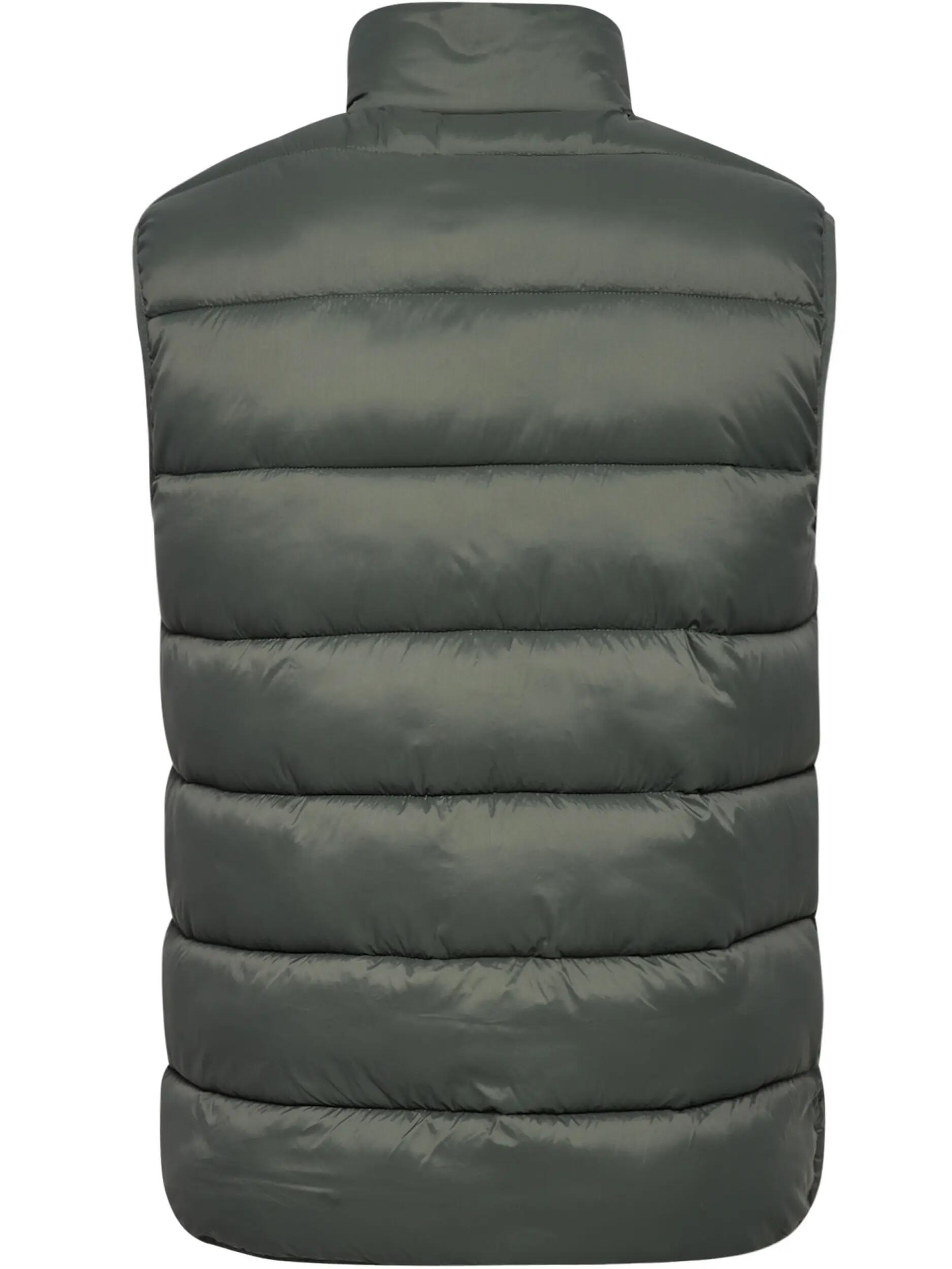 hummel Kamizelka hmlLIGHTWEIGHT PUFFER VEST z poliamidu – CASTOR GRAY 5/8