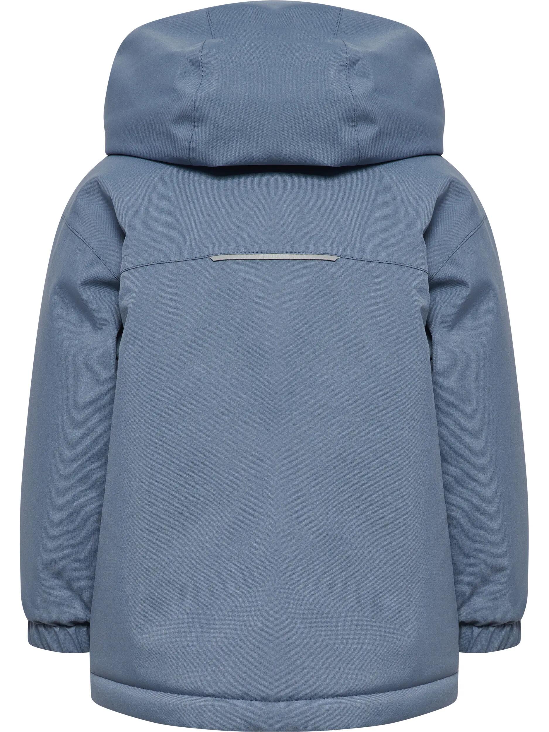 hummel hmlMINI BLOCK JACKET WP wodoodporna kurtka dziecięca – FLINT STONE 3/5