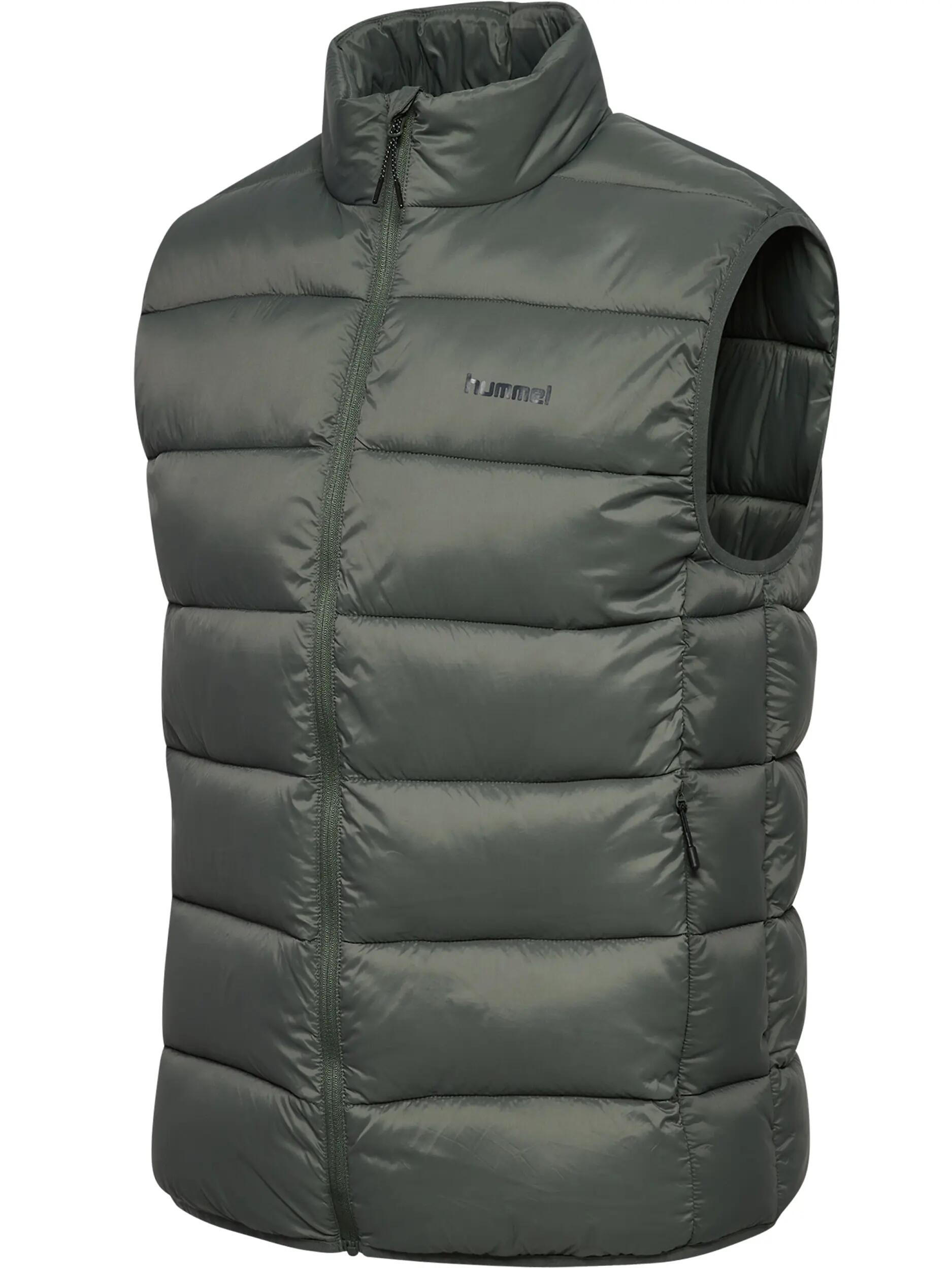 hummel Kamizelka hmlLIGHTWEIGHT PUFFER VEST z poliamidu – CASTOR GRAY 2/8