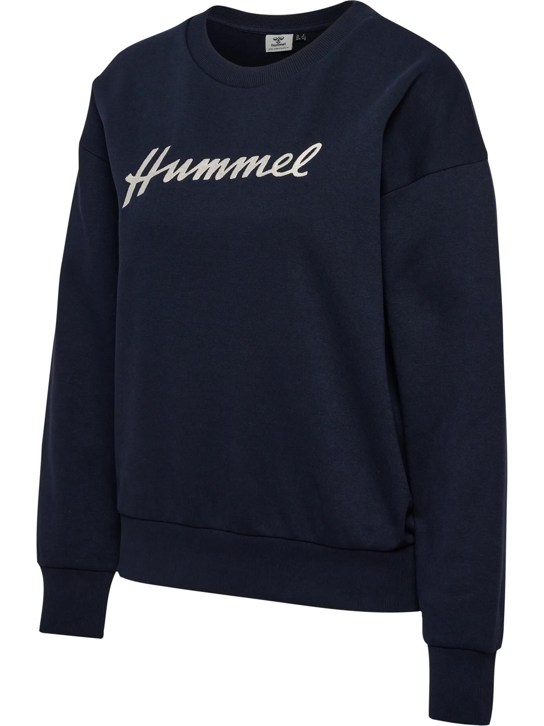 hummel Felpa da allenamento hmlCLUB W in morbido fleece – NIGHT SKY 3/12