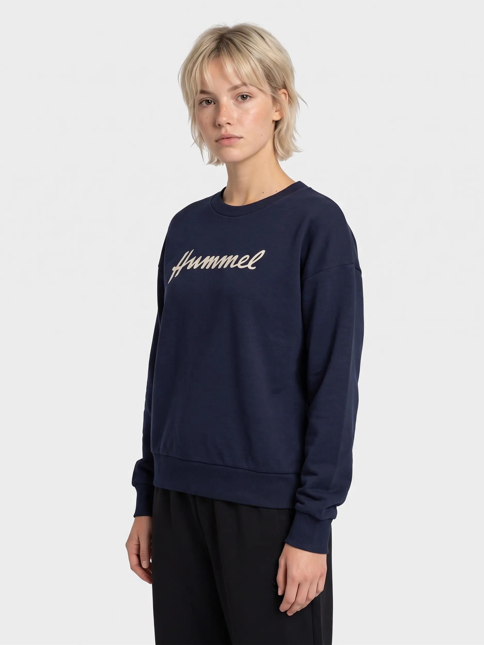 hummel Felpa da allenamento hmlCLUB W in morbido fleece – NIGHT SKY 2/12
