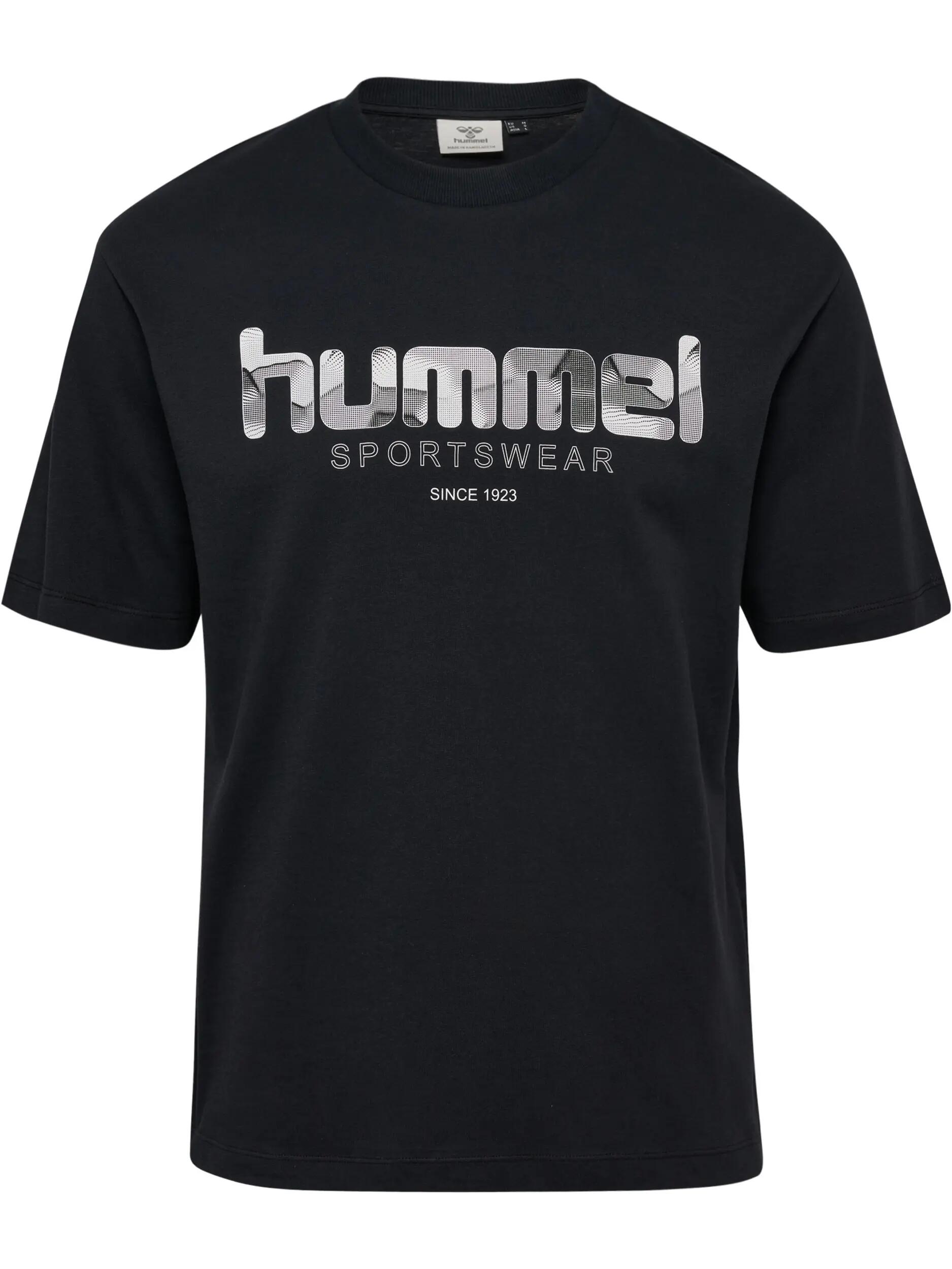 hummel T-shirt manica corta hmlCLUB LOGO in cotone biologico – BLACK 5/10