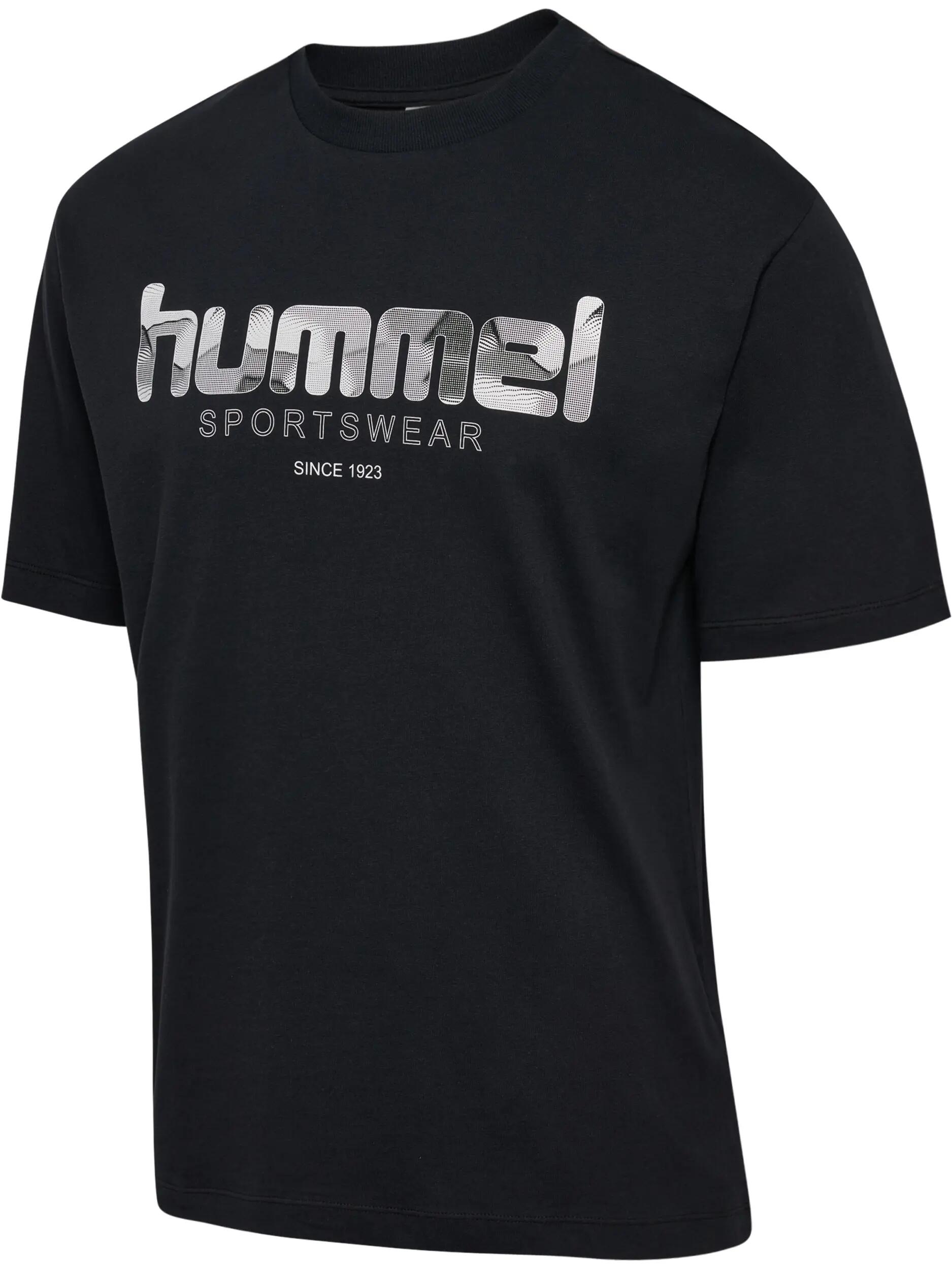 hummel T-shirt manica corta hmlCLUB LOGO in cotone biologico – BLACK 2/10