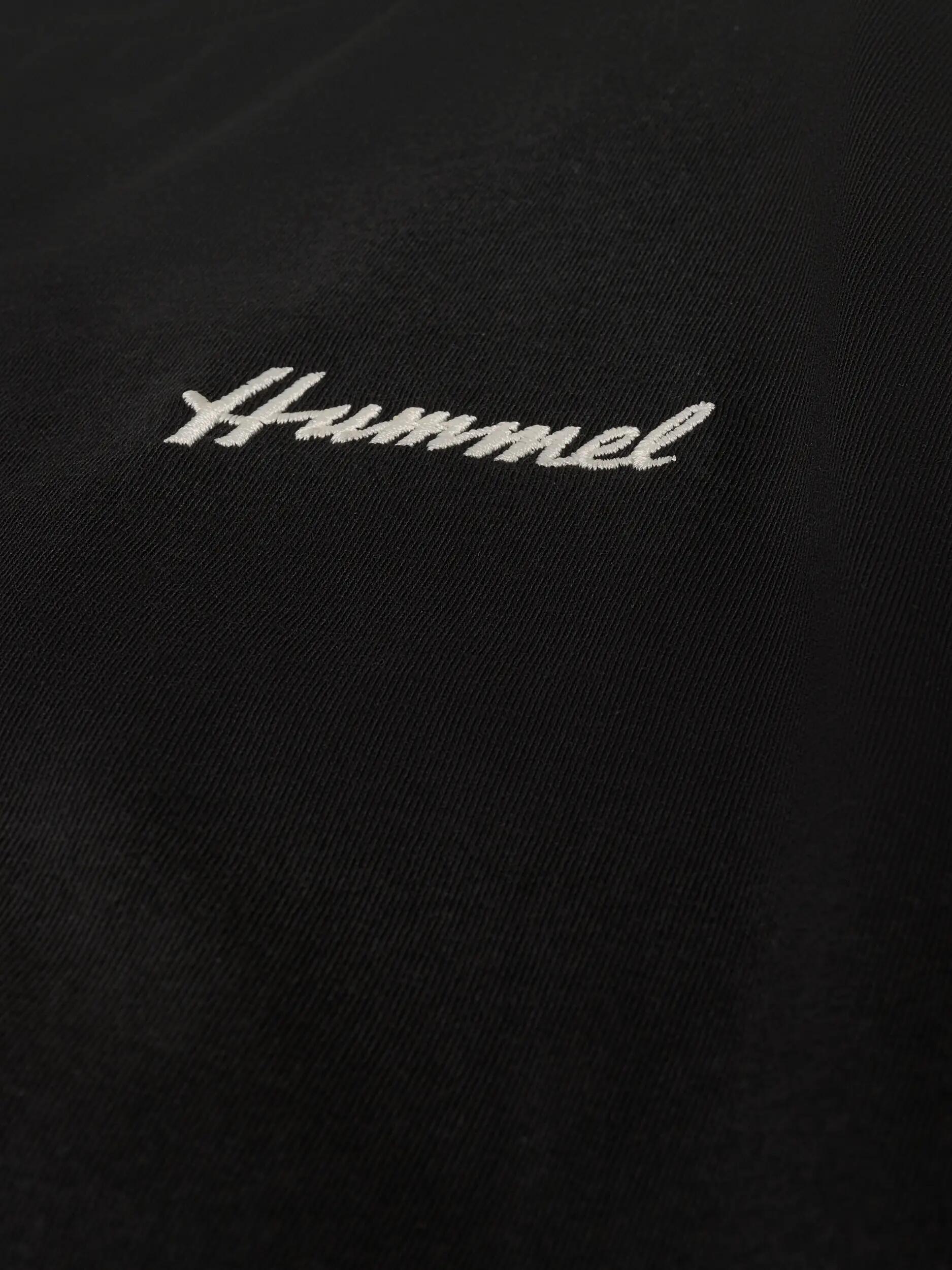 hummel T-shirt hmlCLUB manga curta em algodão biológico – BLACK 9/10