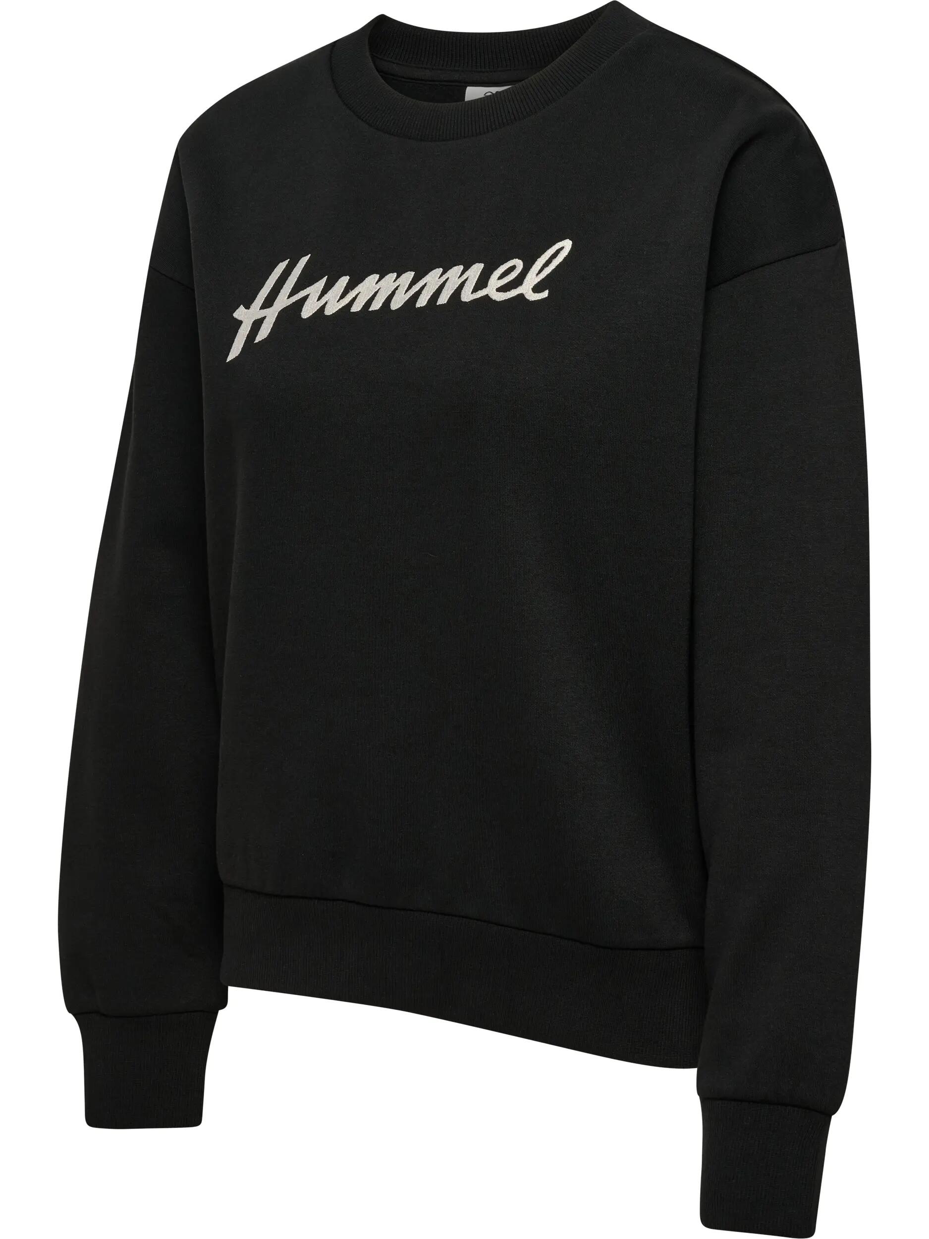 hummel hmlCLUB W Bluza treningowa o luźnym kroju – BLACK 6/12