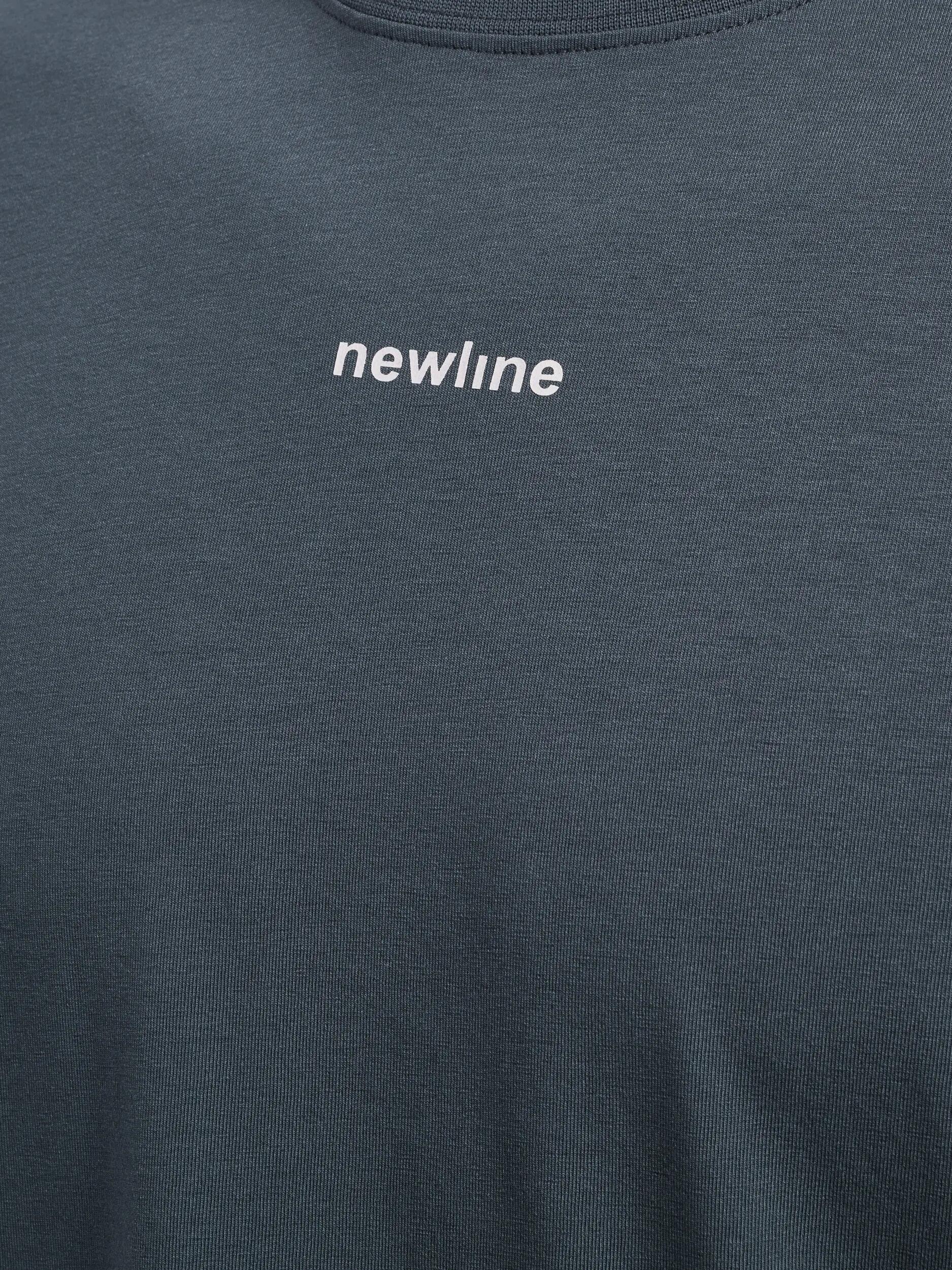 hummel T-shirt S/S nwlLOGO in cotone biologico e poliestere riciclato – BURNT 7/8