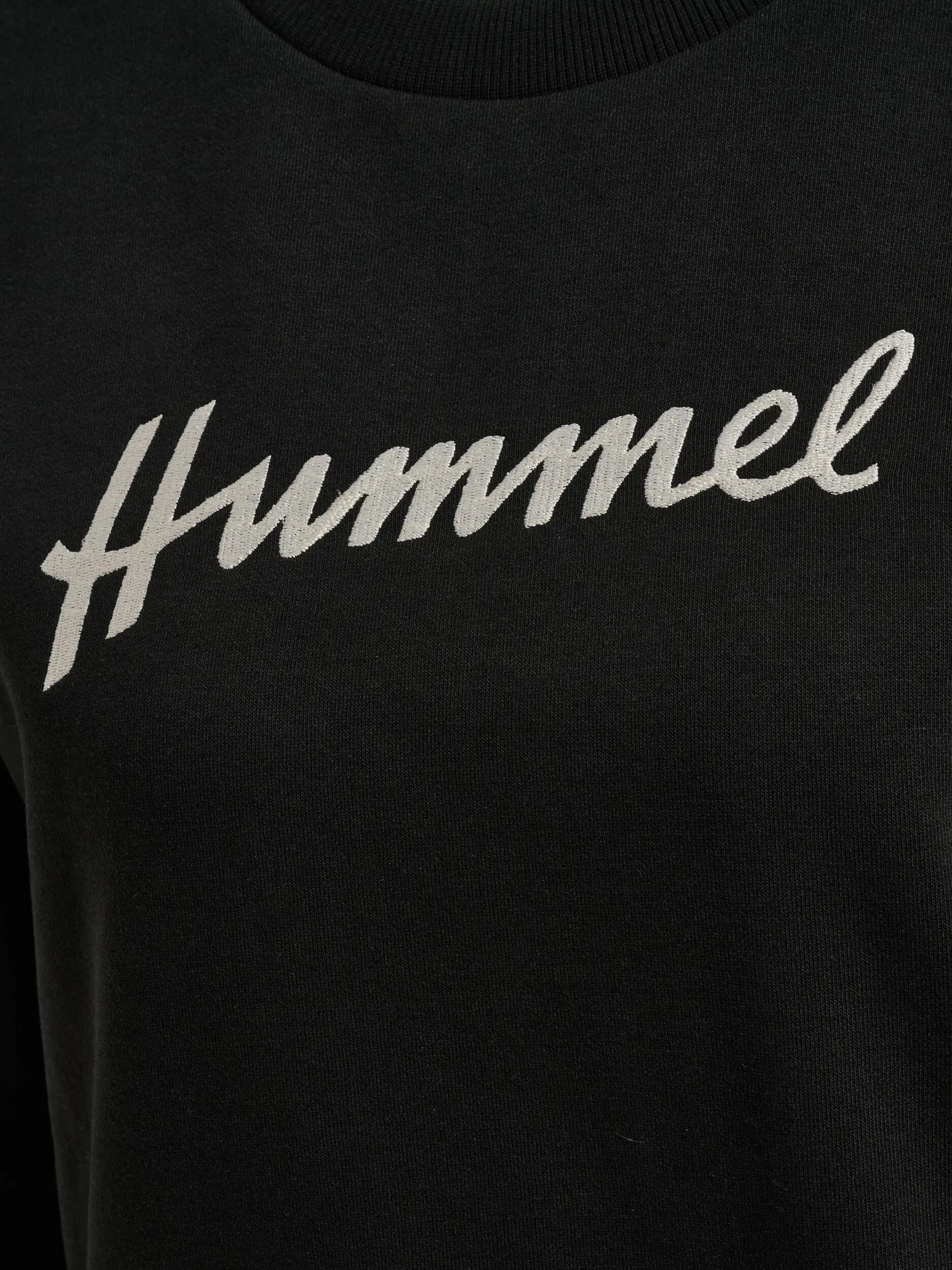 hummel hmlCLUB W Bluza treningowa o luźnym kroju – BLACK 12/12