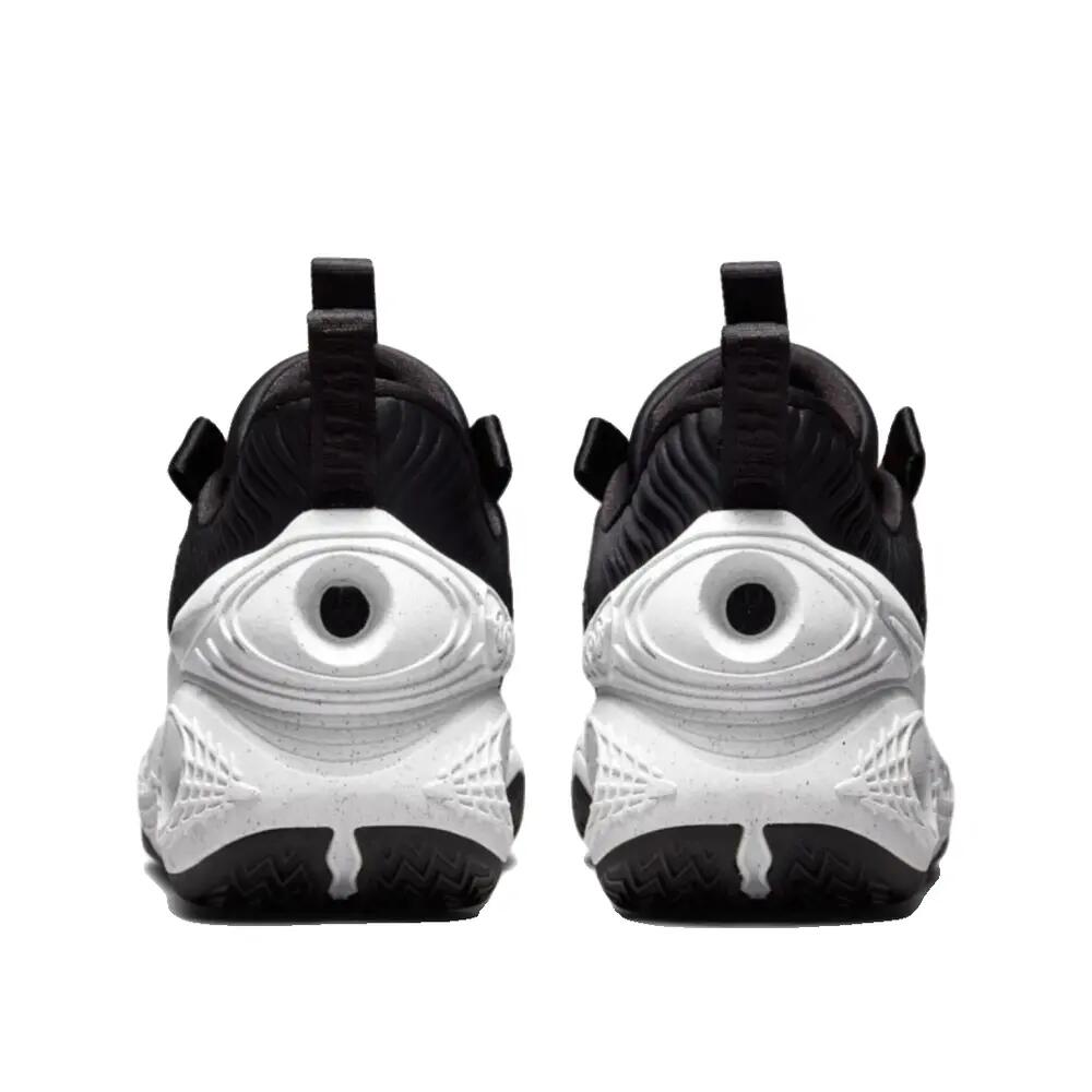 Zapatillas de baloncesto Nike Cosmic Unity TB Negro/Blanco/Rojo intenso 3/4