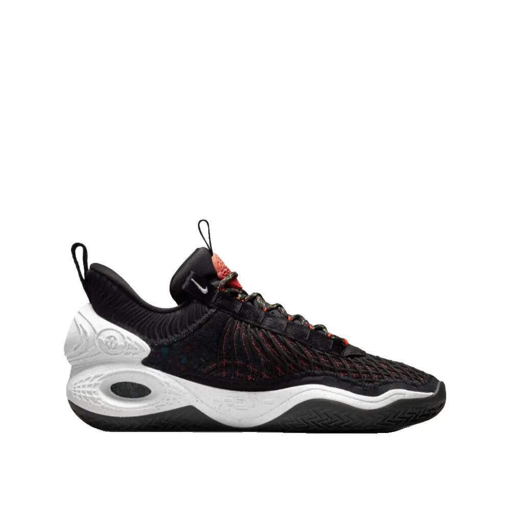 Zapatillas de baloncesto Nike Cosmic Unity TB Negro/Blanco/Rojo intenso 2/4